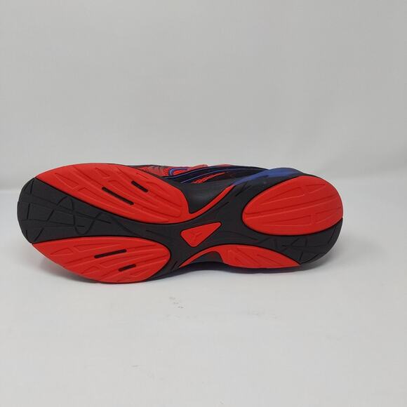 Puma Inverse Red Black Blue Running Shoes Mens 13 Athletic Sneakers